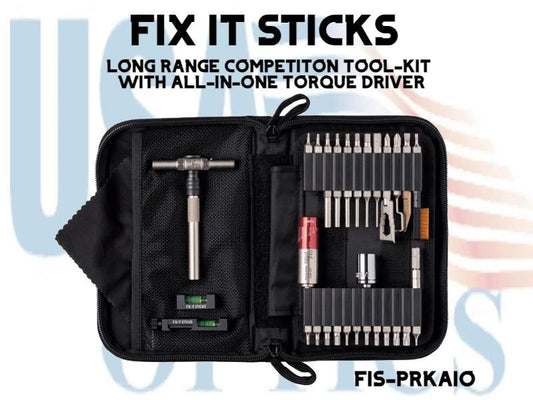 FIX IT STICKS, FIS-PRKAIO, LONG RANGE COMPETITON TOOL-KIT WITH ALL-IN-ONE TORQUE DRIVER