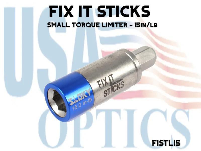 FIX IT STICKS, FISTL15, SMALL TORQUE LIMITER - 15in/lb