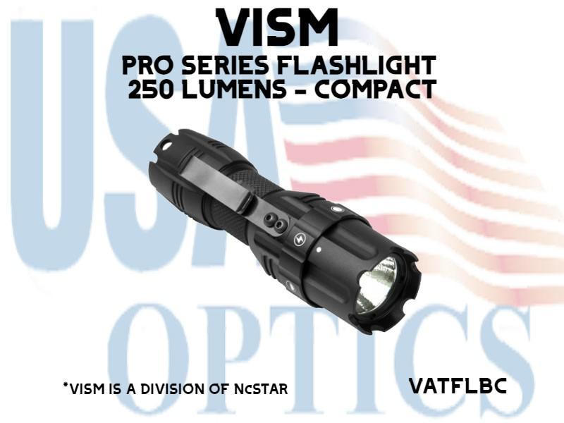 NcSTAR, VATFLBC,  PRO SERIES FLASHLIGHT 250 LUMENS - COMPACT