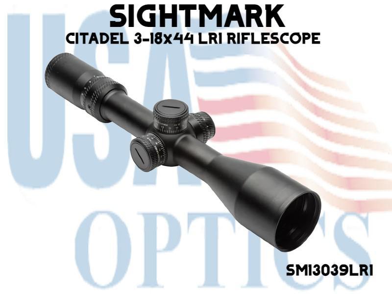 SIGHTMARK, SM13039LR1, CITADEL 3-18x44 LR1 RIFLESCOPE