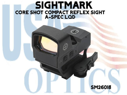 SIGHTMARK, SM26018, CORE SHOT COMPACT REFLEX SIGHT, A-SPEC LQD