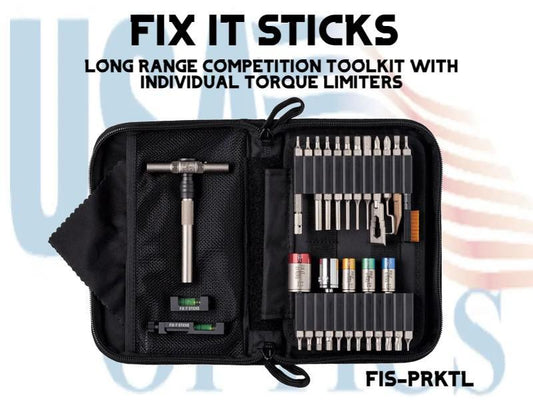 FIX IT STICKS, FIS-PRKTL, LONG RANGE COMPETITION TOOLKIT WITH INDIVIDUAL TORQUE LIMITERS