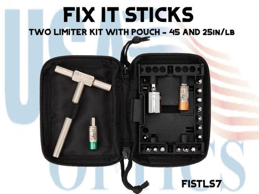FIX IT STICKS, FISTLS7, TWO LIMITER KIT WITH POUCH - 45 AND 25in/lb