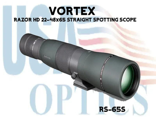 VORTEX, RS-65S, RAZOR HD 22-48x65 STRAIGHT SPOTTING SCOPE