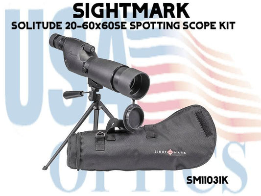 SIGHTMARK, SM11031K, SOLITUDE 20-60x60SE SPOTTING SCOPE KIT