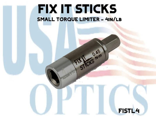 FIX IT STICKS, FISTL4, SMALL TORQUE LIMITER - 4in/lb