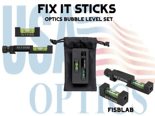 FIX IT STICKS, FISBLAB, OPTICS BUBBLE LEVEL SET