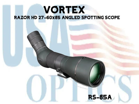 VORTEX, RS-85A, RAZOR HD 27-60x85 ANGLED SPOTTING SCOPE