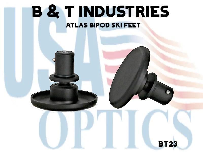 B & T INDUSTRIES, BT23, ATLAS BIPOD SKI FEET