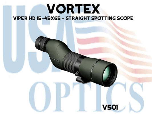 VORTEX, V501, VIPER HD 15-45X65  - STRAIGHT SPOTTING SCOPE