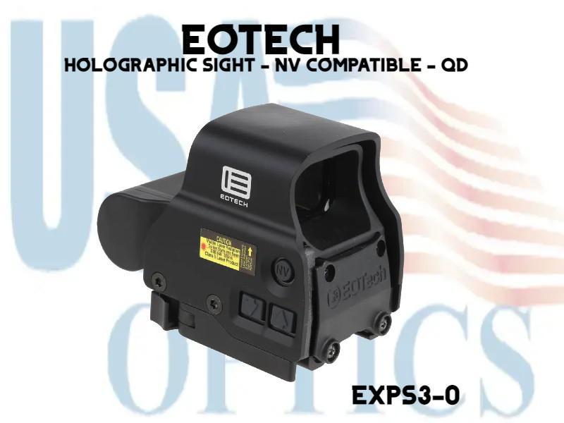EoTECH, EXPS3-0, HOLOGRAPHIC SIGHT - NV COMPATIBLE - QD