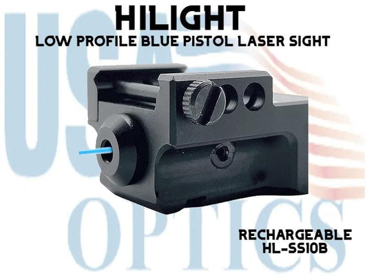 HILIGHT, HL-SS10B, STEALTH SERIES LOW PROFILE BLUE LASER SIGHT