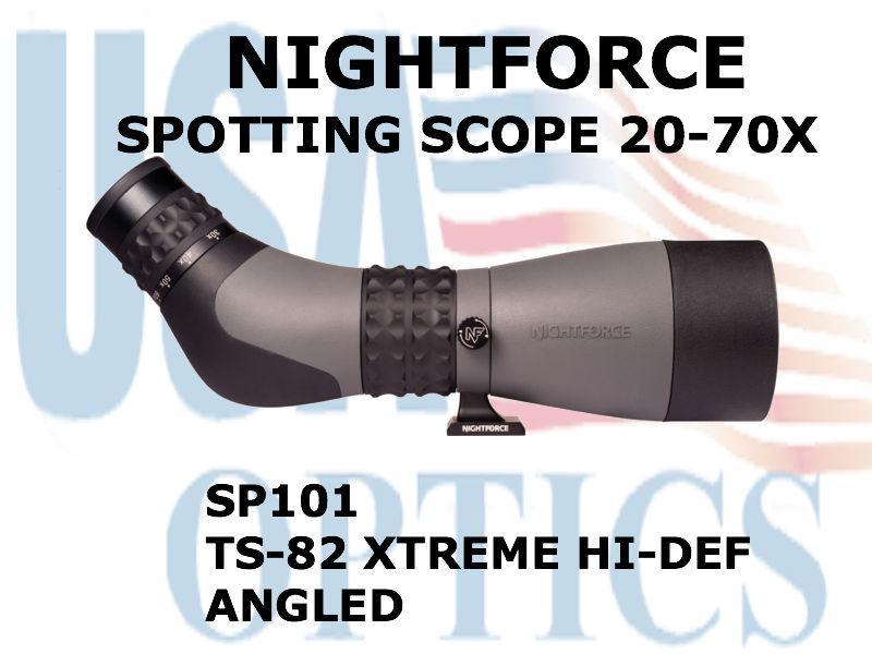 NIGHTFORCE, SP101, TS-82 - Xtreme Hi-Def - Angled - 20-70x