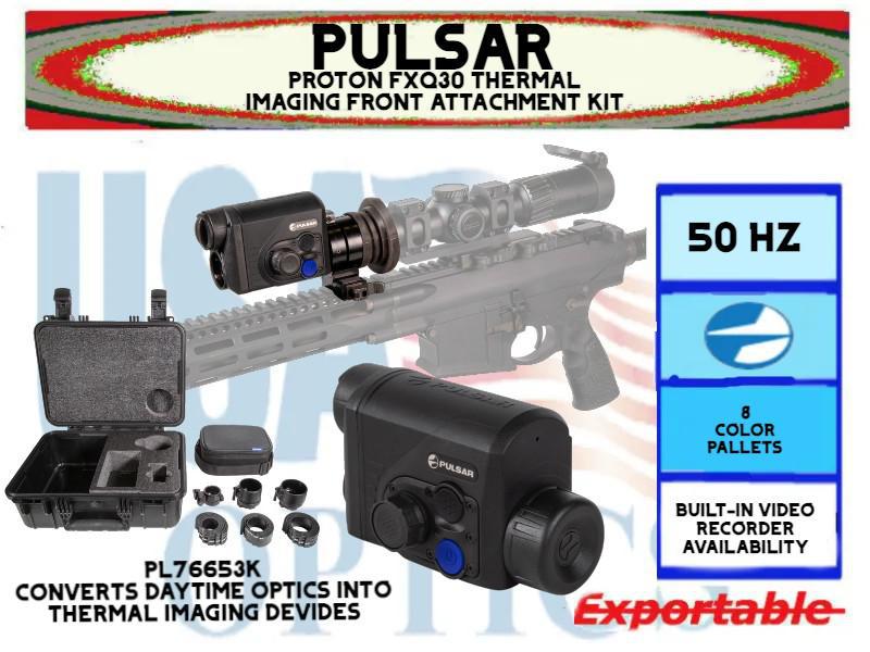 PULSAR, PL76653K, PROTON FXQ30 THERMAL IMAGING FRONT ATTACHMENT