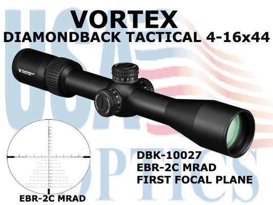 VORTEX, DBK-10027, 4-16x44, FFP MIL DIAMONDBACK