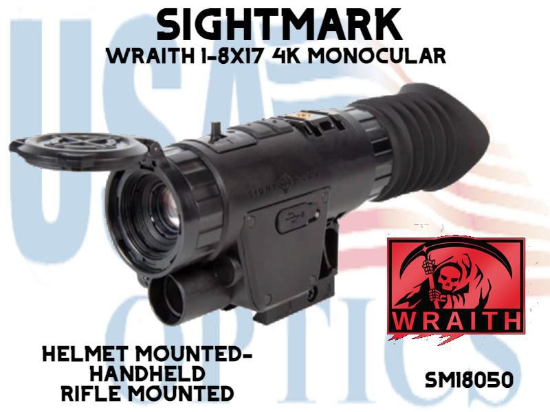 SIGHTMARK, SM18050, WRAITH 4K MONOCULAR