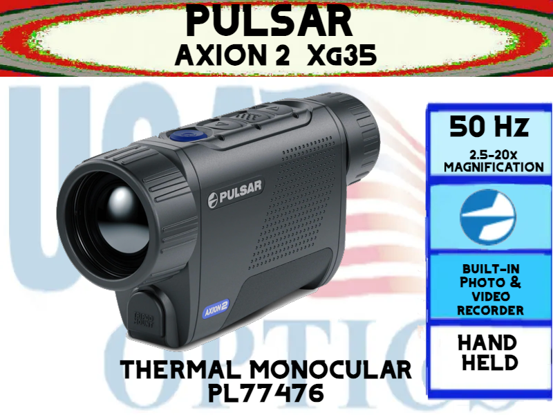 PULSAR, PL77476, AXION 2 XG35 THERMAL MONOCULAR