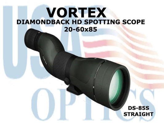 VORTEX, DS-85S, DIAMONDBACK HD 20-60x85 SPOTTING SCOPE (STRAIGHT)