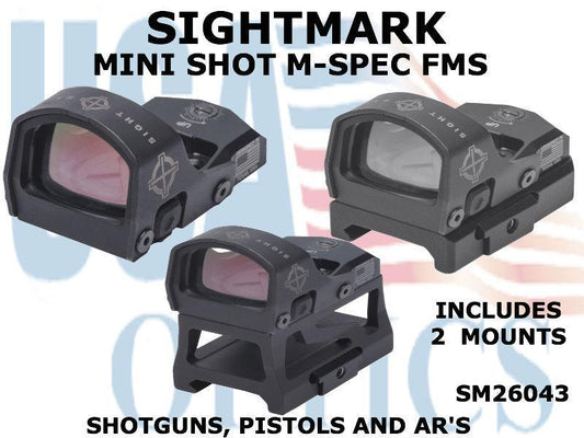 SIGHTMARK, SM26043, MINI SHOT M-SPEC FMS