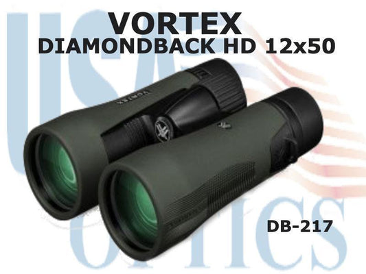 VORTEX, DB-217, DIAMONDBACK HD 12x50 BINOCULARS