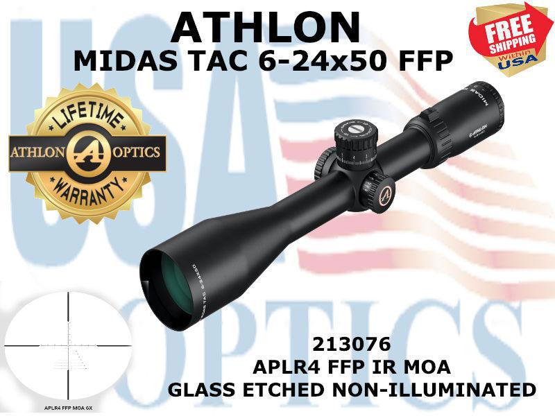 ATHLON, 213076, MIDAS TAC 6-24x50 FFP MOA APLR4