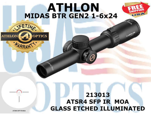 ATHLON, 213013, MIDAS BTR Gen2 MOA 1-6x24 ATSR4