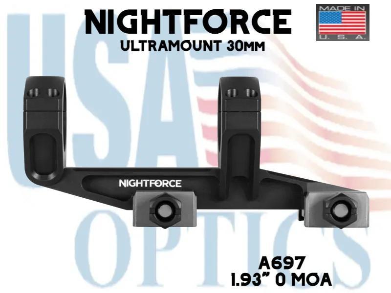 NIGHTFORCE, A697, ULTRAMOUNT 30mm 1.93" 0 MOA