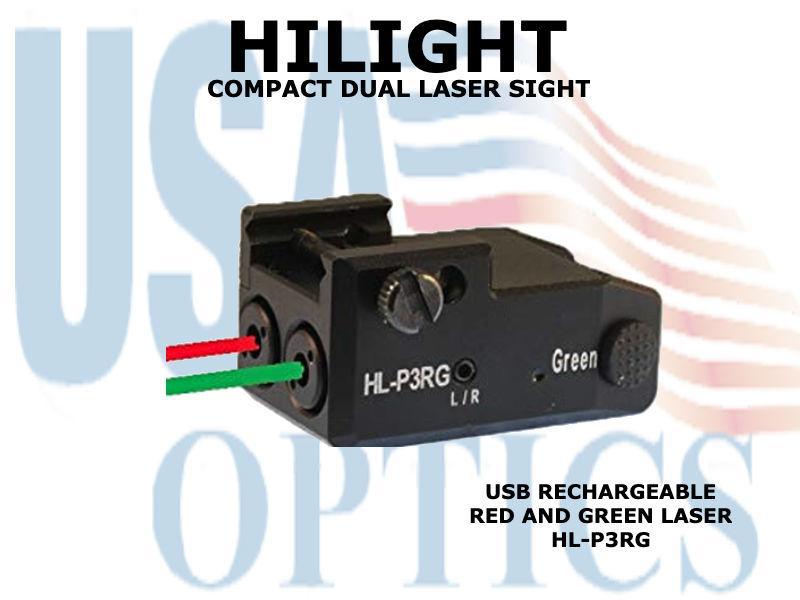 HILIGHT, HL-P3RG, COMPACT DUAL LASER SIGHT