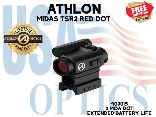 ATHLON, 403015, MIDAS TSR2 RED DOT