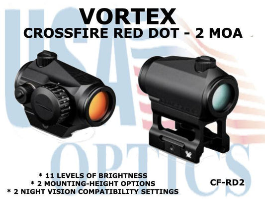 VORTEX, CF-RD2, CROSSFIRE RED DOT - 2