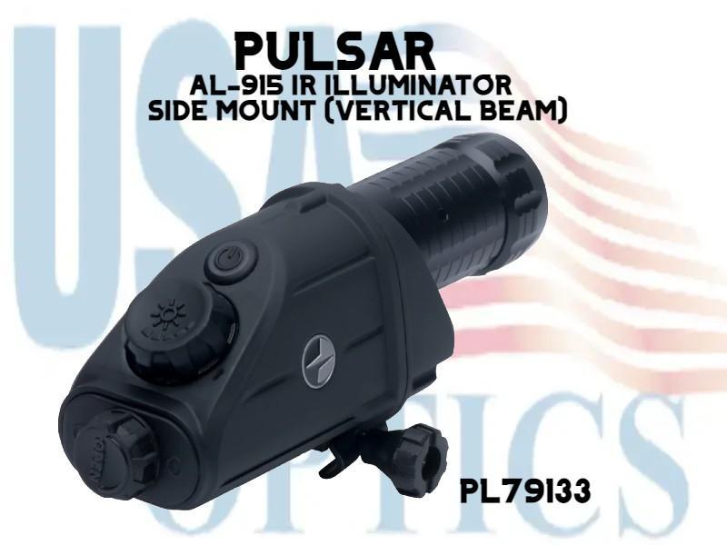 PULSAR, PL79133, AL-915 IR ILLUMINATOR -  SIDE MOUNT (VERTICAL BEAM)