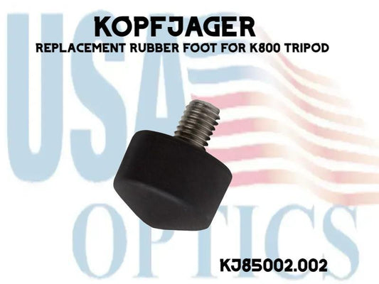 KOPFJAGER, KJ85002.001, REPLACEMENT RUBBER FOOT FOR K800 TRIPOD