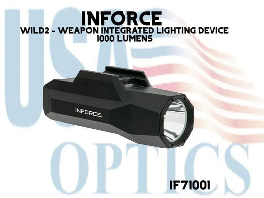 INFORCE, IF71001, WILD2 - WEAPON INTEGRATED LIGHTING DEVICE - 1000 LUMENS