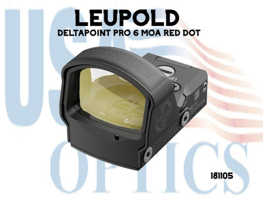 LEUPOLD, 181105, DELTAPOINT PRO 6 MOA RED DOT