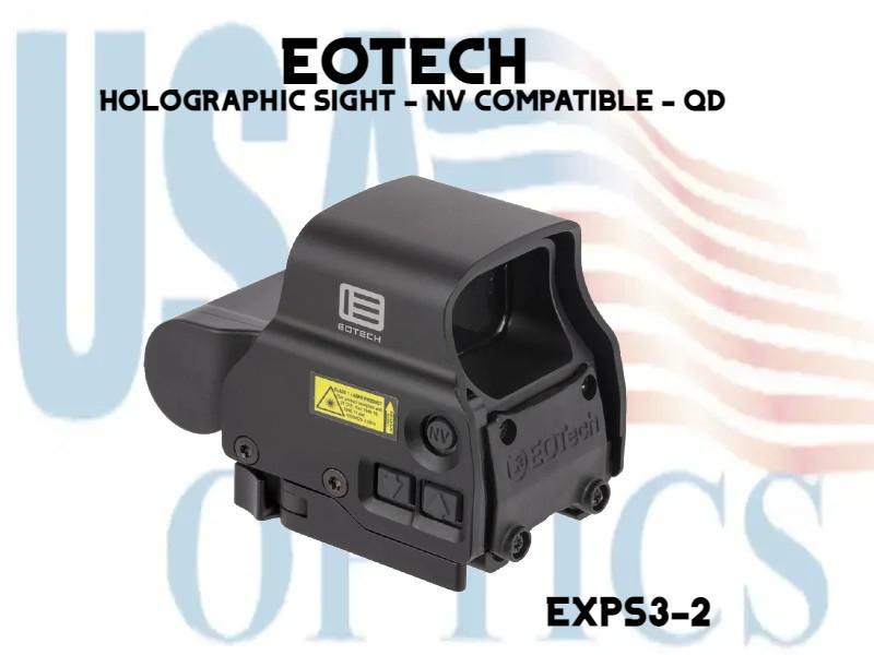 EoTECH, EXPS3-2, HOLOGRAPHIC SIGHT - NV COMPATIBLE - QD