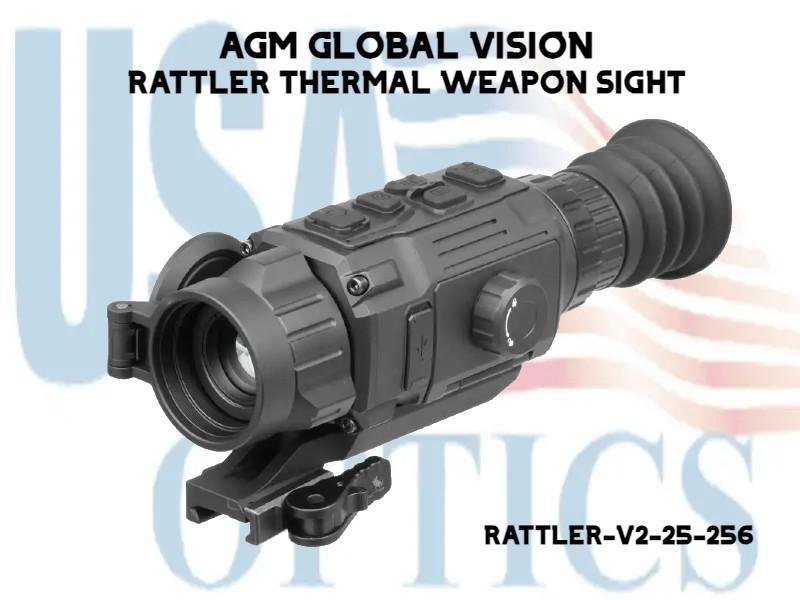 AGM, RATTLER-V2-25-256, RATTLER V2 THERMAL WEAPON SIGHT