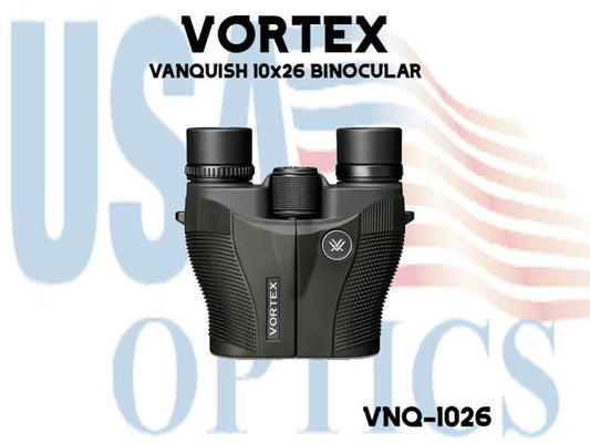 VORTEX, VNQ-1026, VANQUISH 10x26 BINOCULAR