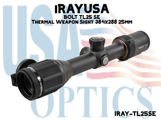 iRAYUSA, IRAY-TL25SE, BOLT TL25 SE Thermal Weapon Sight 384x288 25mm