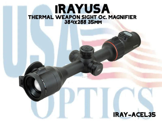 iRAY-USA, IRAY-ACEL35, THERMAL WEAPON SIGHT Oc. MAGNIFIER 384x288 35mm