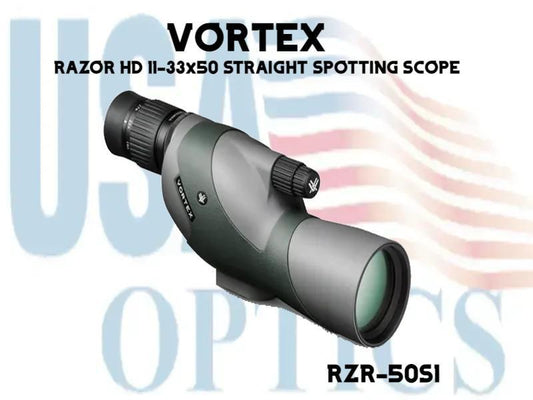 VORTEX, RZR-50S1, RAZOR HD 11-33x50 STRAIGHT SPOTTING SCOPE