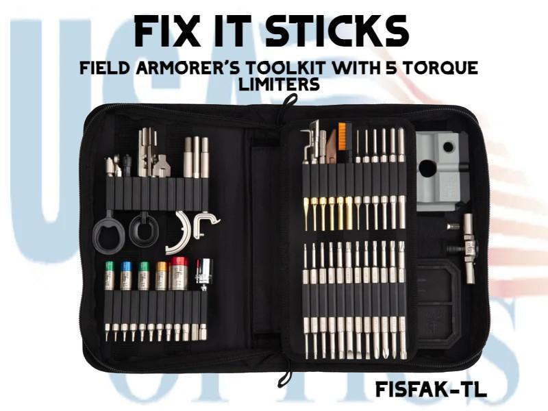 FIX IT STICKS, FISFAK-TL, FIELD ARMORER'S TOOLKIT WITH 5 TORQUE LIMITERS