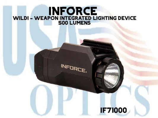 INFORCE, IF71000, WILD1 - WEAPON INTEGRATED LIGHTING DEVICE - 500 LUMENS