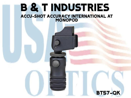 B & T INDUSTRIES, BT57-QK, ACCU-SHOT ACCURACY INTERNATIONAL AT MONOPOD
