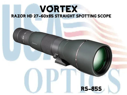 VORTEX, RS-85S, RAZOR HD 27-60x85 STRAIGHT SPOTTING SCOPE