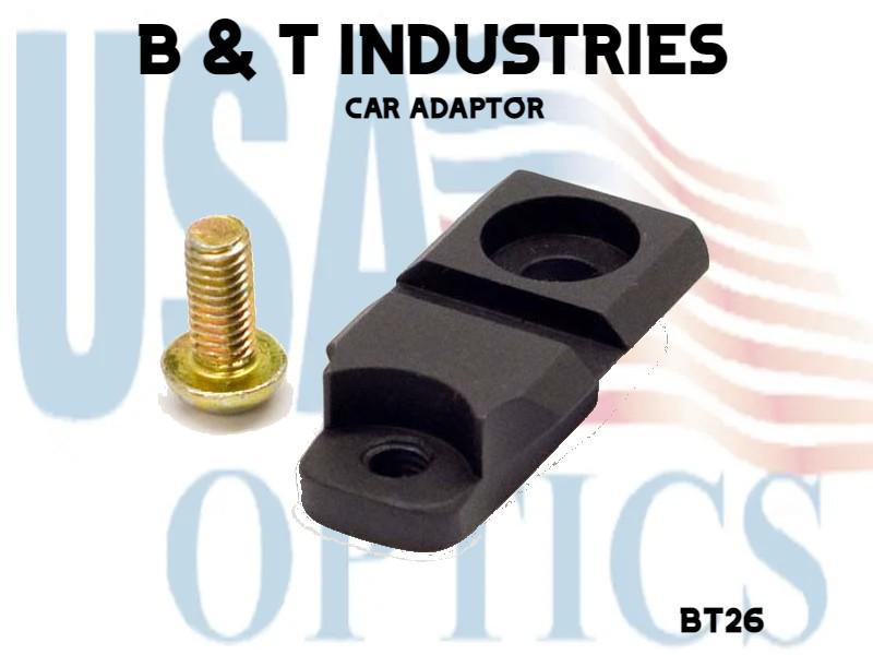 B & T INDUSTRIES, BT26, CAR ADAPTOR