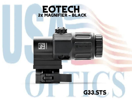 EoTECH, G33.STS, 3x MAGNIFIER -  Black