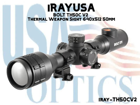 iRAYUSA, IRAY-TH50CV2, BOLT TH50C V2 Thermal Weapon Sight 640x512 50mm