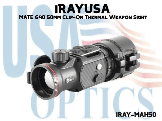 IRAYUSA, IRAY-MAH50, MATE 640 50mm Clip-On Thermal Weapon Sight