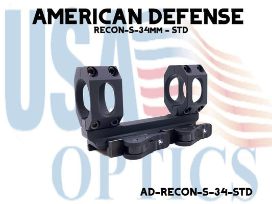 AMERICAN DEFENSE, AD-RECON-S-34-STD,  RECON-S-34mm - STD