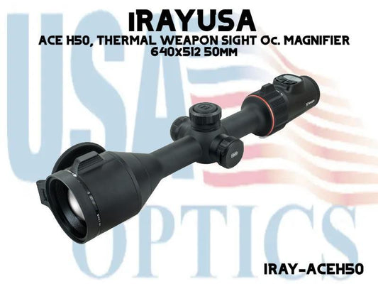 iRAYUSA, IRAY-ACEH50, THERMAL WEAPON SIGHT Oc. MAGNIFIER 640x512 50mm